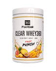 Clear Whey360 Fruit Punch Dose auf weissem Hintergrund – Clear Whey Isolat 400 g