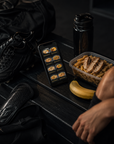Nutrition Generator auf dem Smartphone mit gesunder Fussballer-Mahlzeit