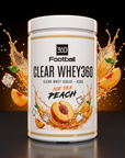 Clear Whey360 Ice Tea Peach – Clear Whey Protein Dose, Hero Dark Amber