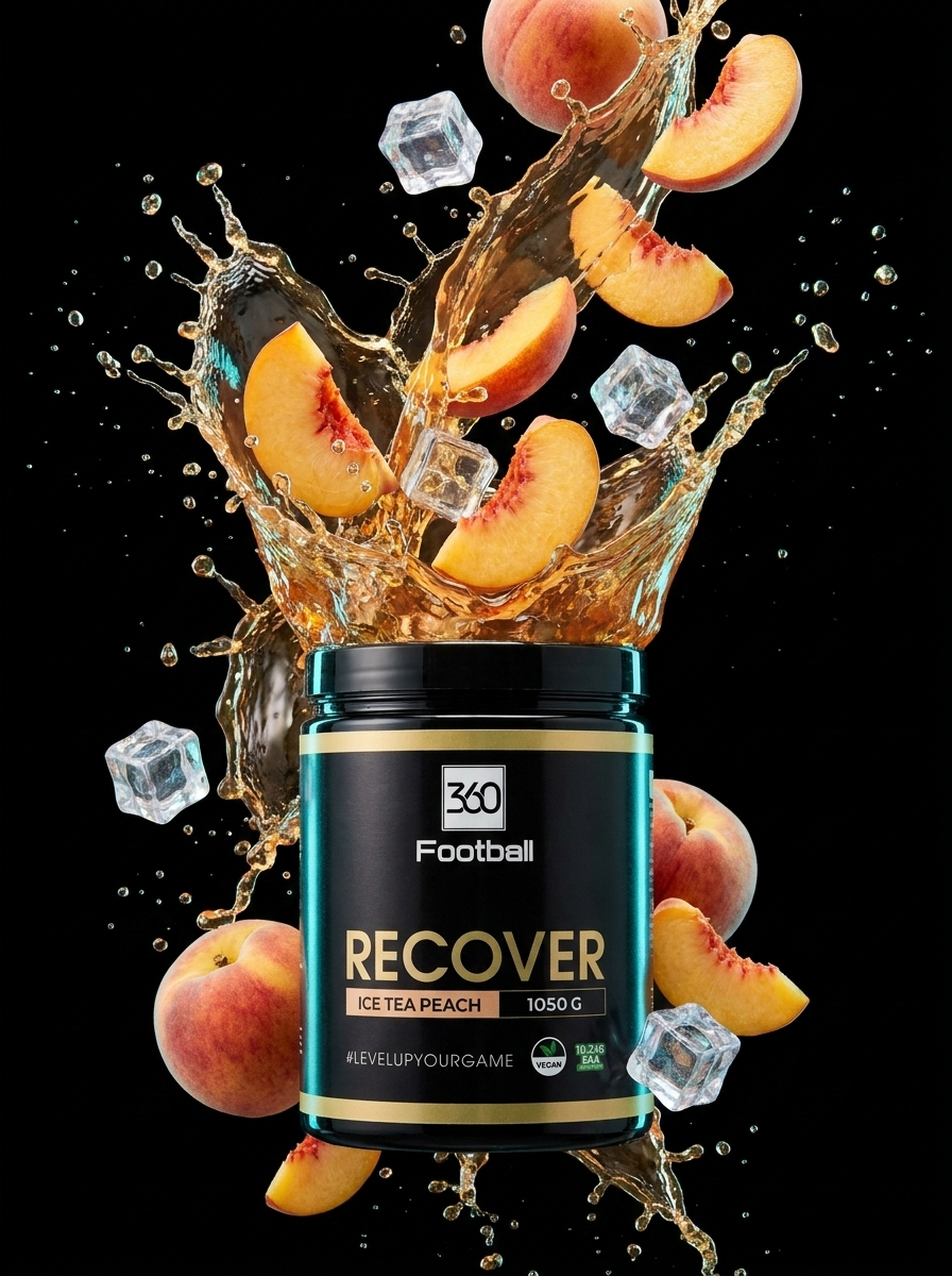 Recover360 Ice Tea Peach mit Pfirsich-Splash