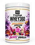 Whey360 Halloween Special Berry Vanilla – Whey Protein Konzentrat 400 g Dose von 360Football